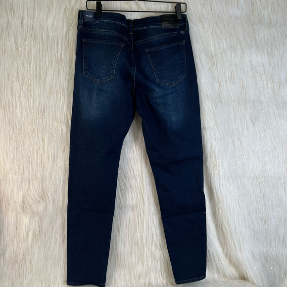 Lucky Brand Womens Brooke Jeggings Blue Stretch Dark High Rise Denim 10/30 New - Picture 3 of 9